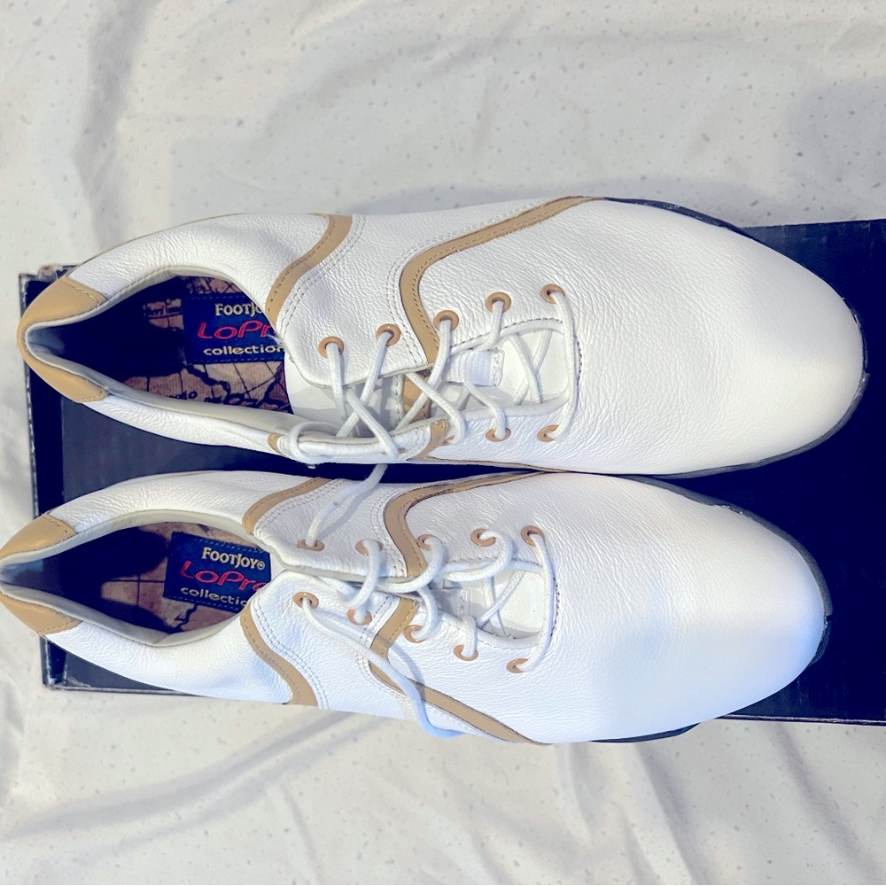 Women’s leather golf shoes by Footjoy